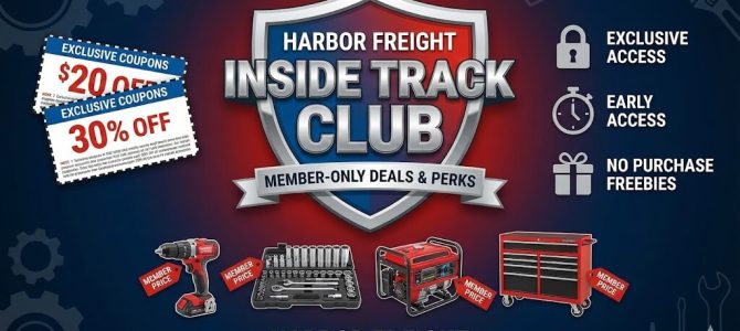 Harbor Freight Inside Track Club: Is It Worth It? (2026 Guide & Top Deals)