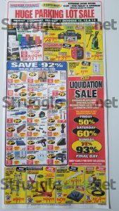 Harbor Freight October 2019 Parking Lot Sale Ad