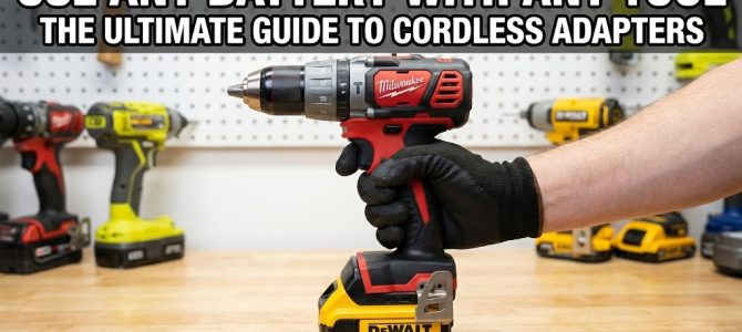 Use ANY Battery With ANY Tool: The Ultimate Guide to Cordless Adapters