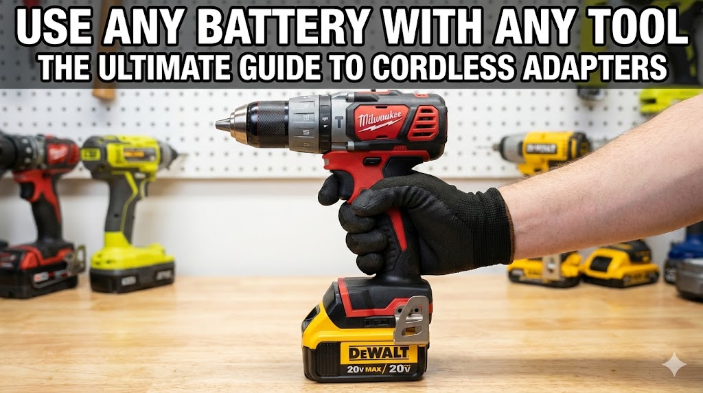 Cordless Tool Battery Adapter