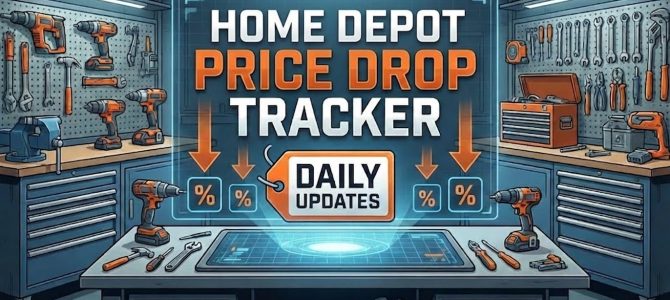 Home Depot Daily Price Drop Tracker: Biggest Discounts & Deals