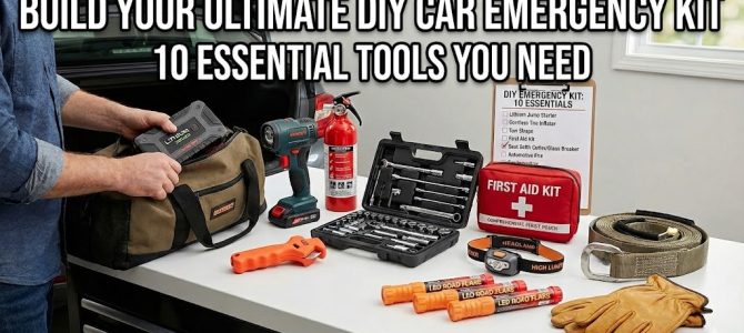 The Ultimate DIY Car Emergency Kit: 10 Tools You Need