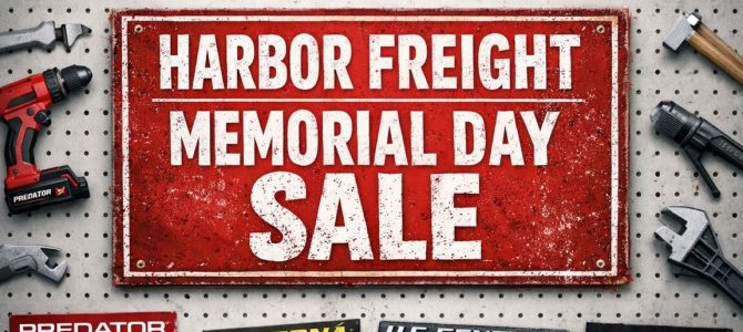 Harbor Freight Memorial Day Sale 2026: 30% Off Coupons & Ad