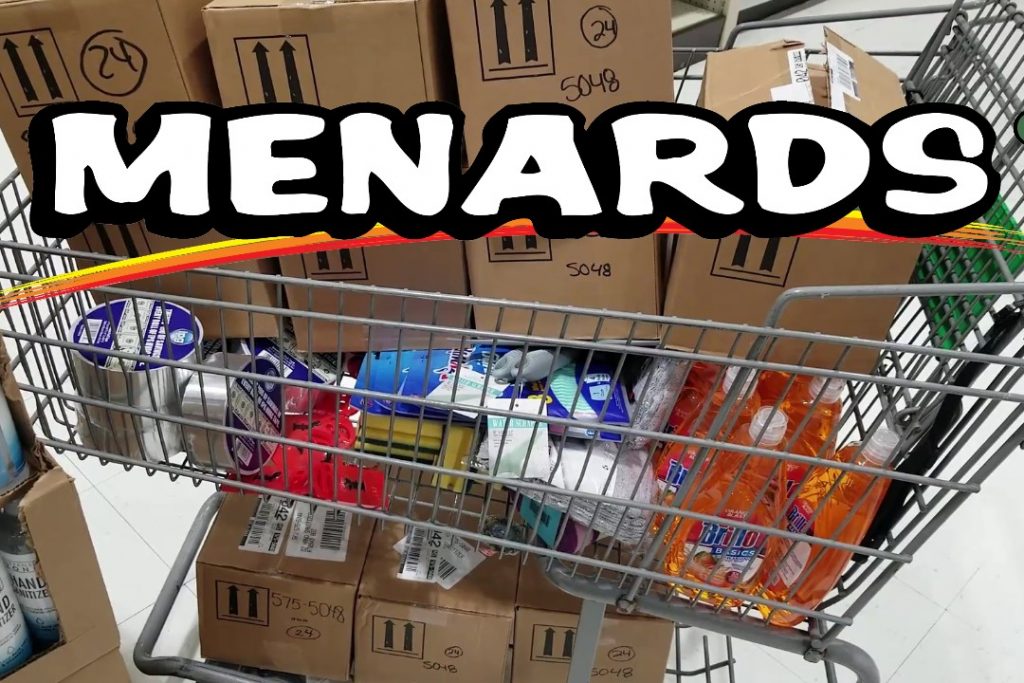 Menards shopping haul