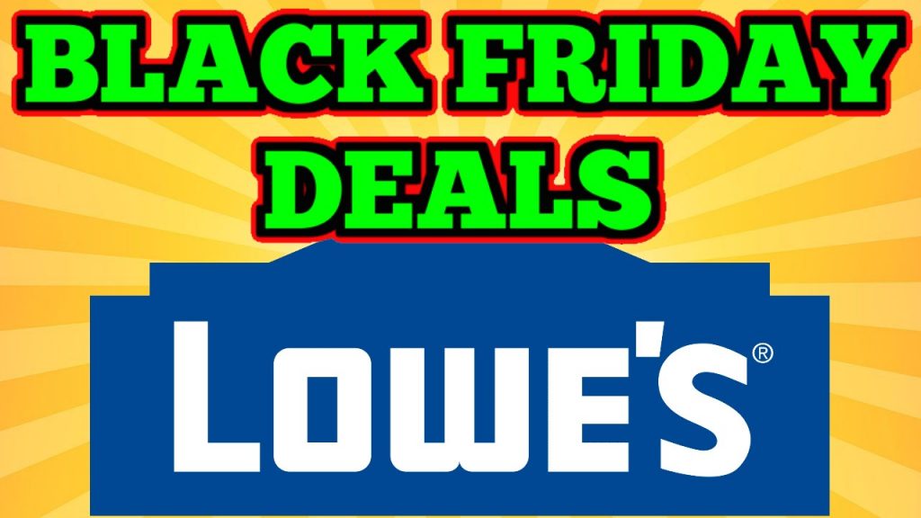 Lowes 2023 Black Friday Deals