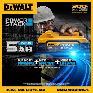 DeWALT Powerstack 5ah DCBP520 battery