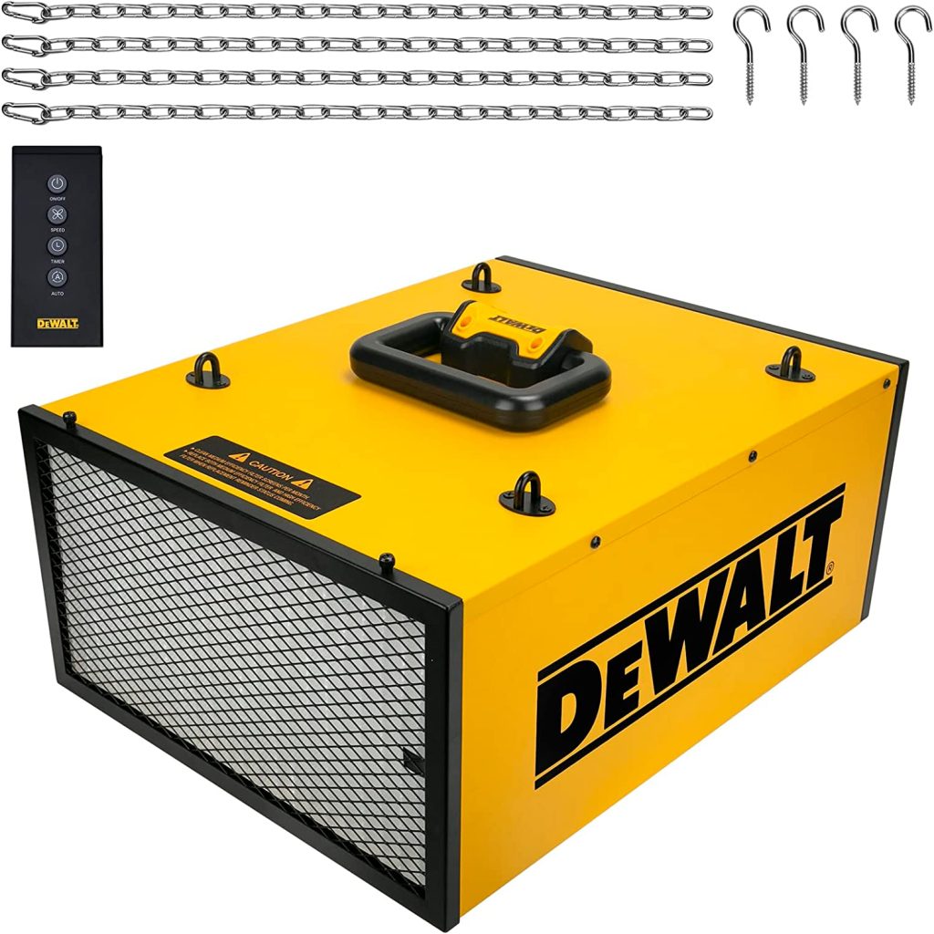 DeWALT air filtration system