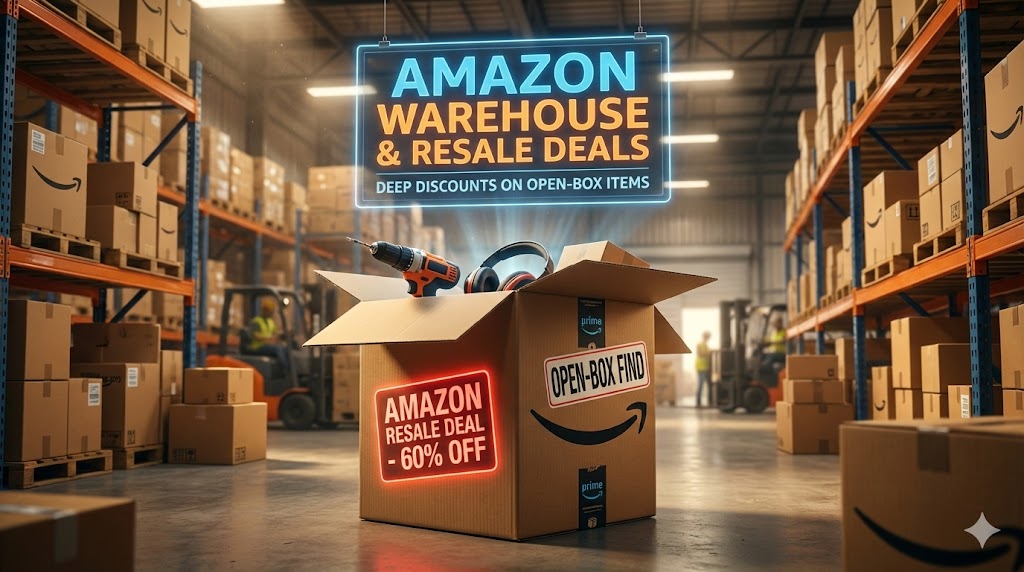 Amazon warehouse resale deals banner