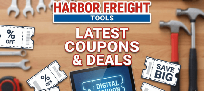 Harbor Freight Dollar Days Are Back: 24 New Coupons Starting at $1