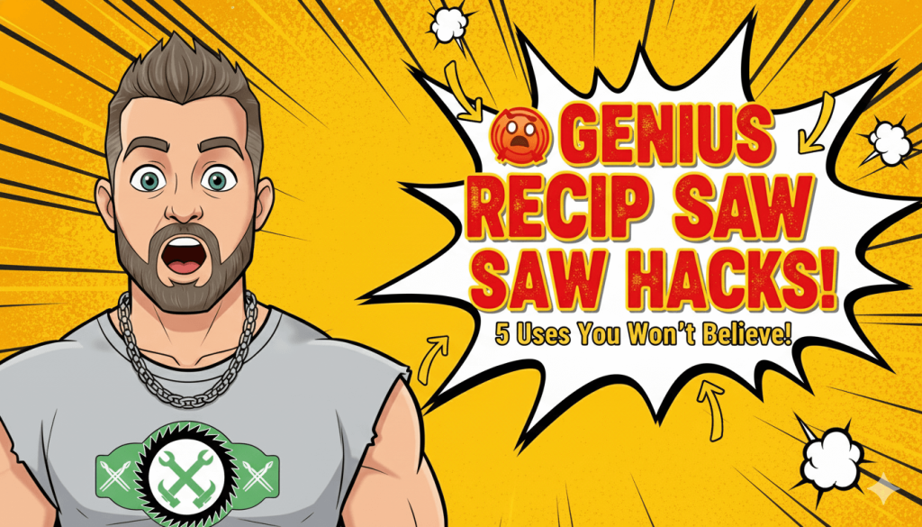 Reciprocating saw uses