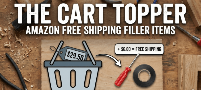 The Amazon Filler Item Finder: Cheap Tools To Hit The Free Shipping Threshold