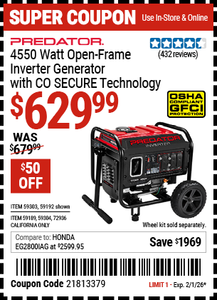 Harbor Freight Coupon