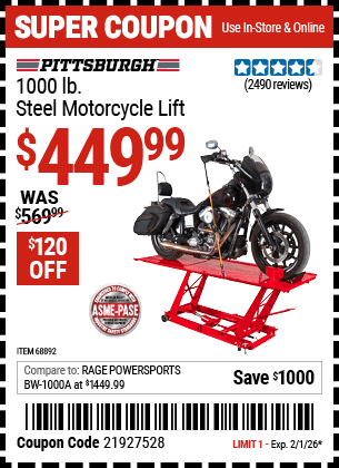 Harbor Freight Coupon