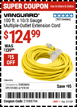 Harbor Freight Coupon