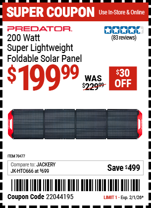 Harbor Freight Coupon