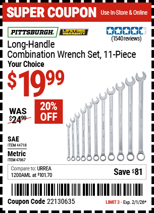 Harbor Freight Coupon