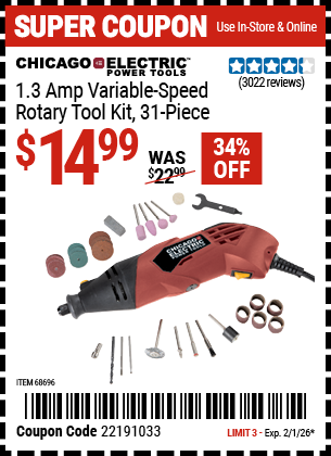 Harbor Freight Coupon