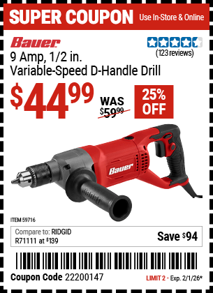 Harbor Freight Coupon