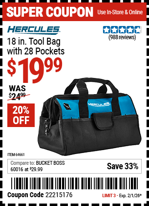 Harbor Freight Coupon