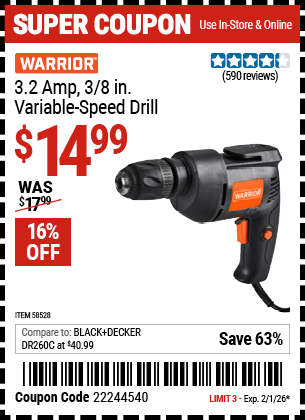 Harbor Freight Coupon