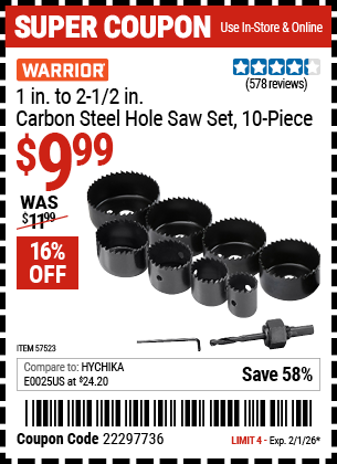 Harbor Freight Coupon