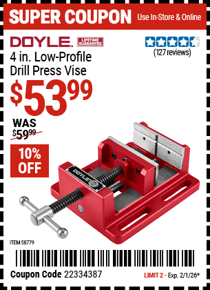 Harbor Freight Coupon