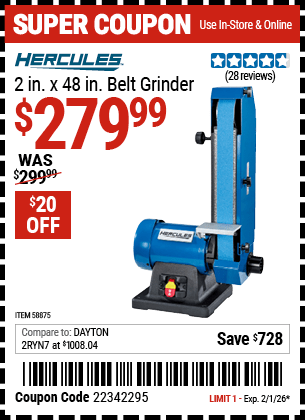 Harbor Freight Coupon