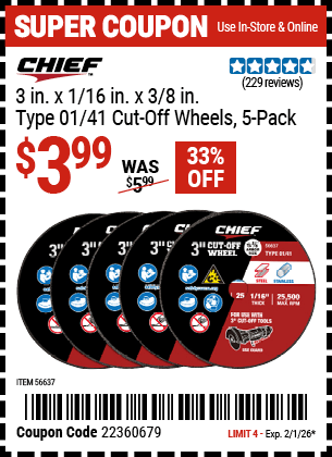 Harbor Freight Coupon