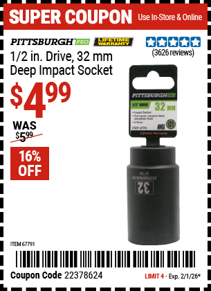 Harbor Freight Coupon