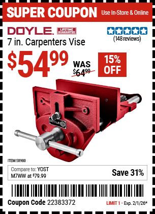 Harbor Freight Coupon