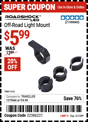 Harbor Freight Coupon