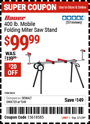 Harbor Freight Coupon