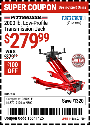 Harbor Freight Coupon