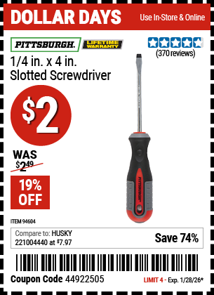 Harbor Freight Coupon