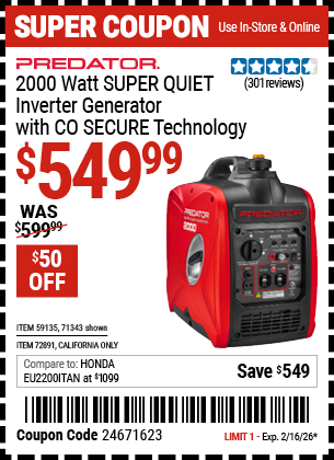 Harbor Freight Coupon