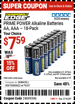 Harbor Freight Coupon