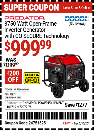 Harbor Freight Coupon