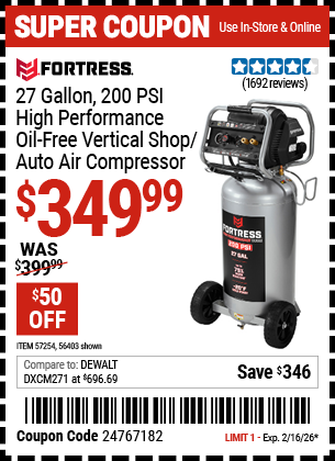 Harbor Freight Coupon