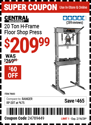 Harbor Freight Coupon
