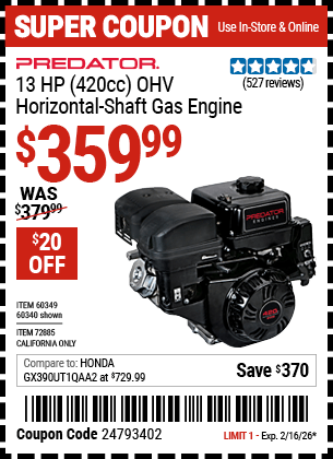 Harbor Freight Coupon