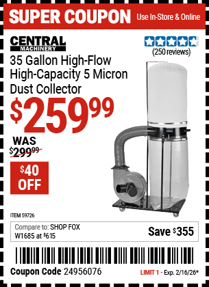 Harbor Freight Coupon