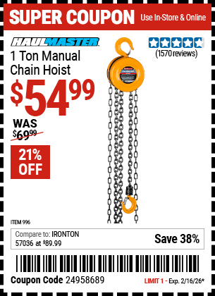 Harbor Freight Coupon