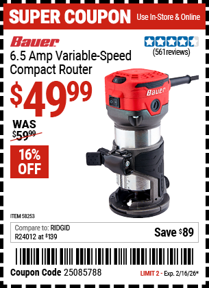Harbor Freight Coupon