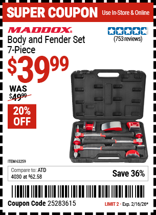 Harbor Freight Coupon