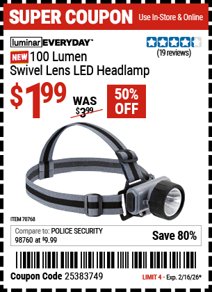 Harbor Freight Coupon