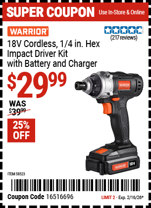 Harbor Freight Coupon