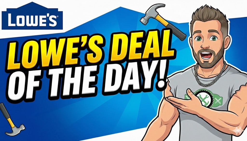 Lowes Deal of the Day banner