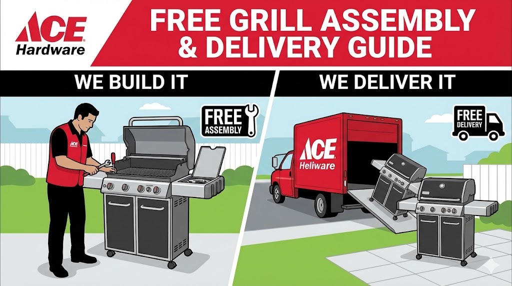 Ace Hardware Free Grill Assembly and Delivery Guide
