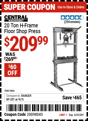 Harbor Freight Coupon