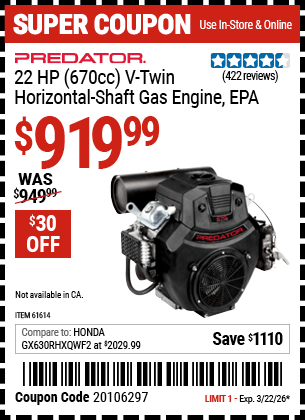 Harbor Freight Coupon